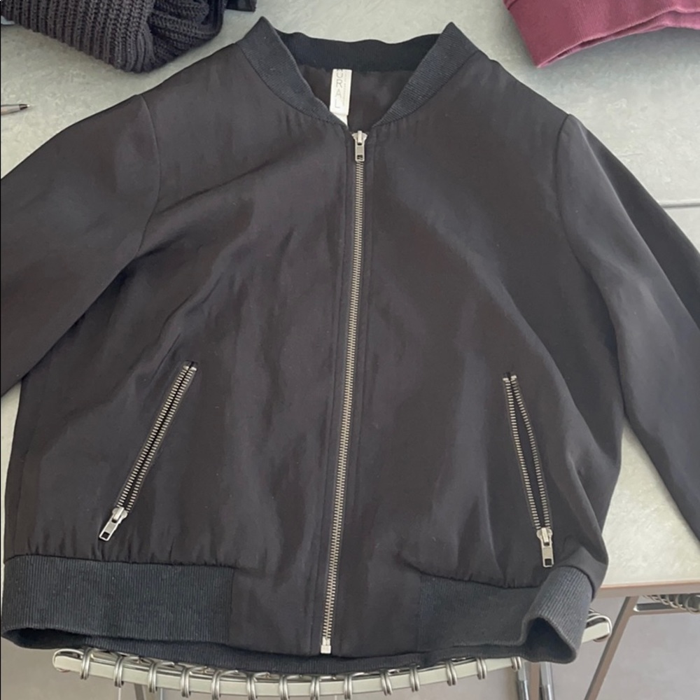 MURAL loose fit bomber jacket